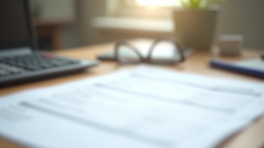 Deutsches Steuerformular mit Stift und Taschenrechner auf Schreibtisch zur Berechnung von Kapitalertragsteuern